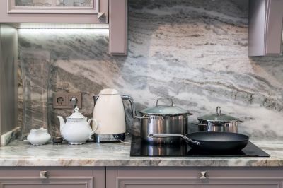 Quartz Backsplash